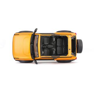 This week`s offer: <br>Ford Bronco 2021, ohne Türen (badlands) orange Maisto 1:18 Metallmodell<br>Valid until 10.05.2024 or until stocks last!
